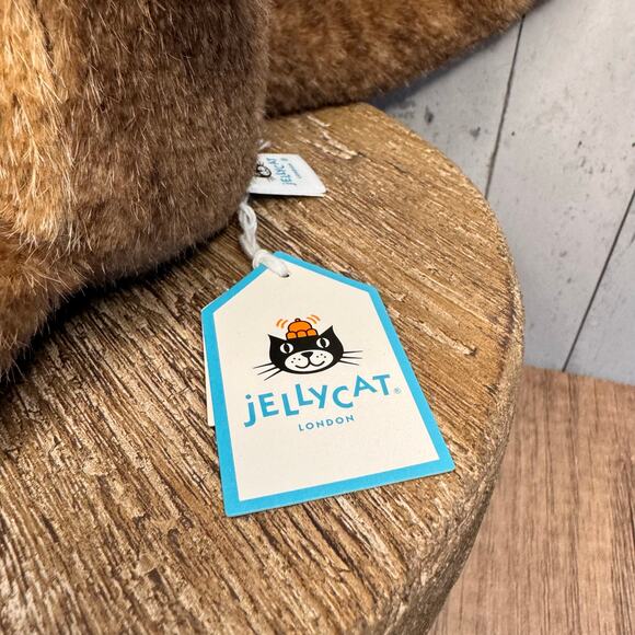 Jellycat Brooke Otter Jellycat Woodland Animals NEW! Fast SHIP RaRe - Picture 6 of 11